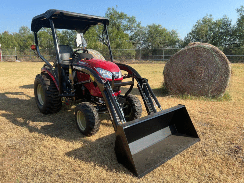 YANMAR TRACTOR SA425BI-LX SA425 HST IND TIRES LDR CANOPY